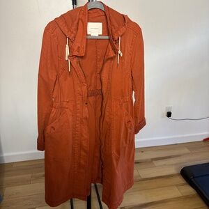 ANTHROPOLOGIE Fall Anorak Trench